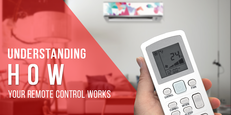 how aircond remote control works