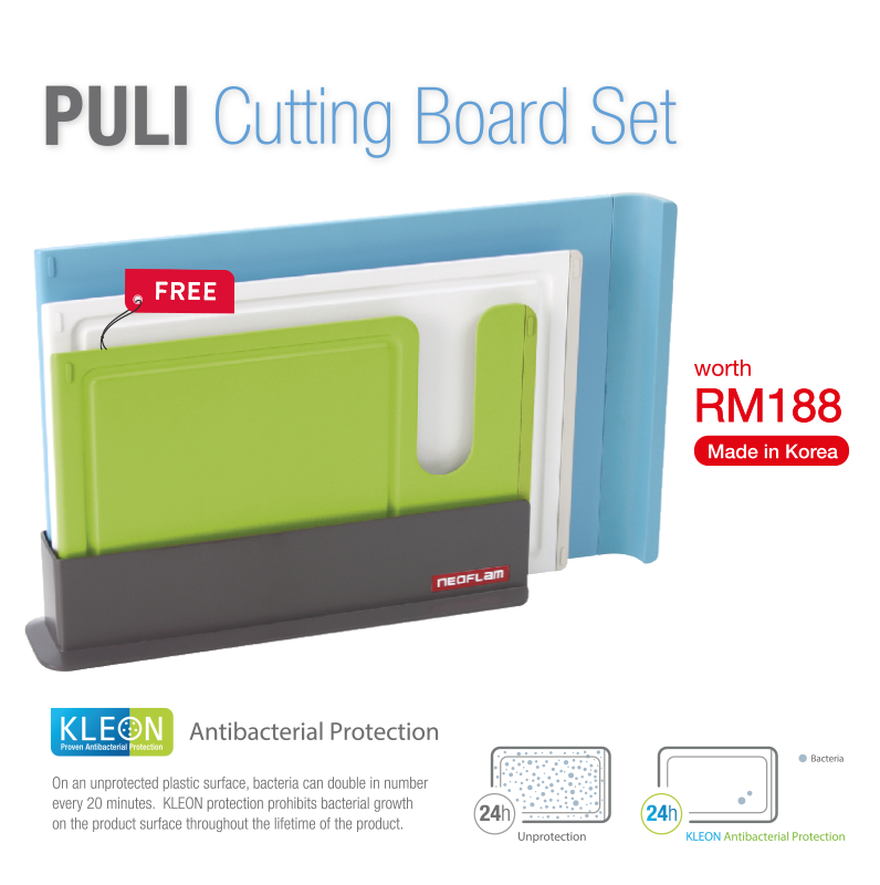 Puli - Antibacterial cutting board